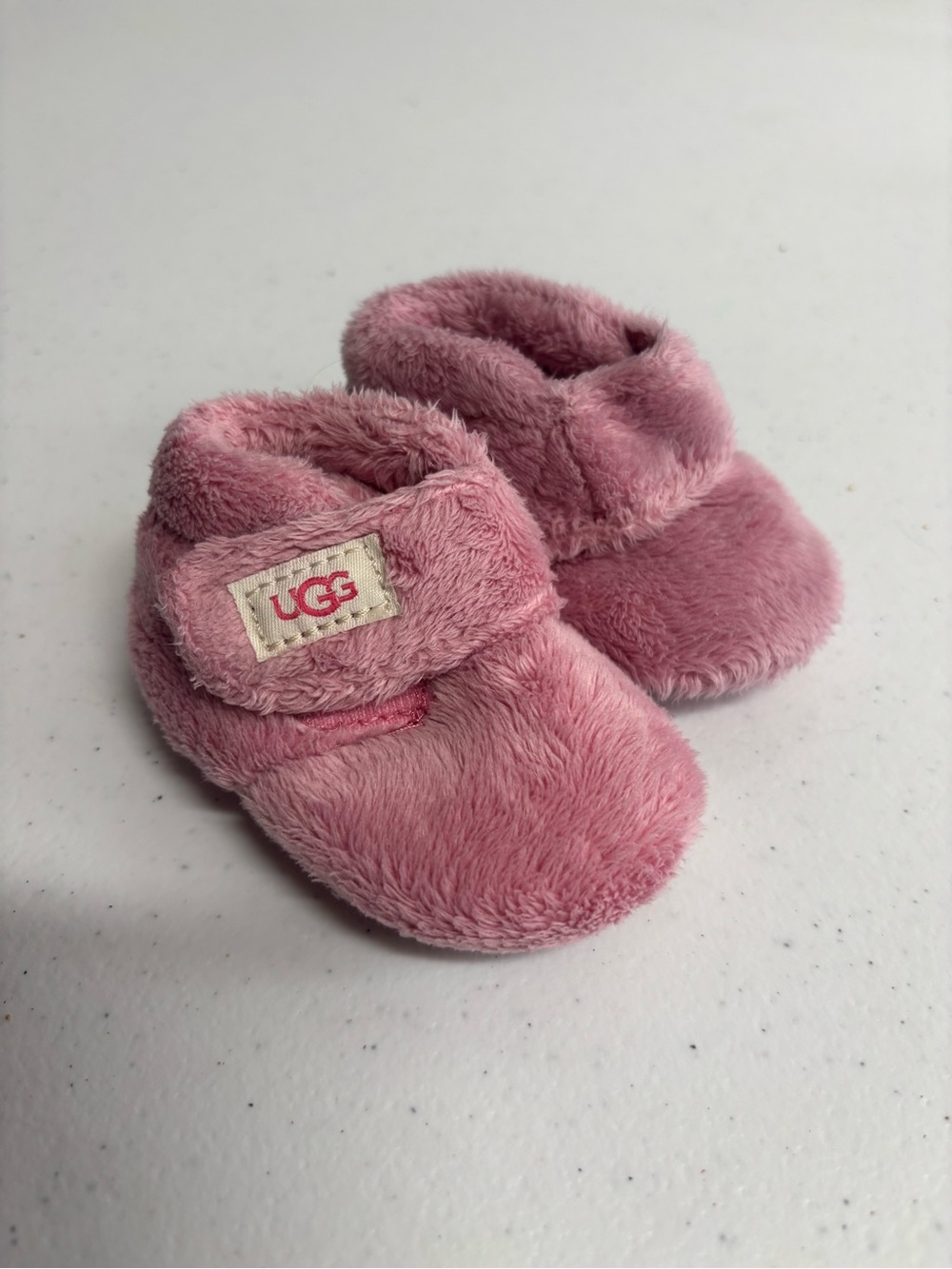 UGG Bixbee Girls' Infant Baby Bootie Pink Infant Size 0/1